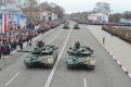 В Белогорске впервые по улицам прошли танки.
