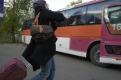 В автобусе есть большой багажный отсек, поэтому пассажиры могут перевозить с собой и сумки.