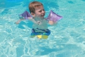 Больше всего мальчик любит заниматься плаванием.