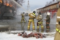 В тушении пожара было задействовано 38 пожарных и спасателей.