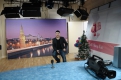 Ведущий русской службы новостей ТВ Хэйхэ Ха Шидун 31 декабря поздравляет с календарным Новым годом.