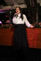 Для гостей вечеринки Дина Гарипова спела песню, которую приготовила для конкурса.