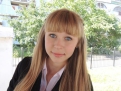 Алина Лапушкина, восьмиклассница.