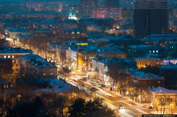 Новосибирский блогер сфотографировал Благовещенск с высоты птичьего полета
