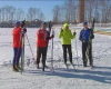 Райчихинские пенсионеры катаются на лыжах, стреляют из пневматики