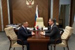 Темпы строительства жилья в Приамурье обсудил губернатор с главой Минстроя РФ