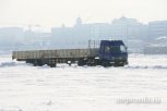 В Приамурье закрыли ледовую переправу через Амур из села Поярково в китайский Сюнькэ