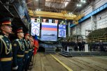 «На стапель, внимание, марш!»: на судостроительном заводе в Благовещенске заложили новый катер