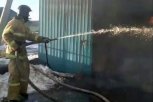 Амурские пожарные спасли одно из зданий фермы в Ивановском округе
