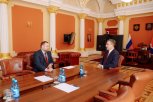 Василий Орлов встретился с новым председателем Арбитражного суда Амурской области