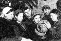 Стахановцы-двухсотники литейного цеха завода «Амурский металлист». Благовещенск, 1943 год.