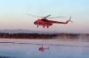 Пилоты спасли экстренно севший в тайге Приамурья частный вертолет (видео)