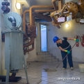 rushydro: Уборка помещений под машинным залом Бурейской ГЭС.
