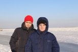 В Приамурье школьники спасли провалившегося под лед друга