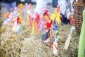 Благовещенцы сделали больше сотни масленичных кукол к празднику