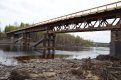 В Тындинском районе восстановили смытый паводком мост