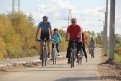 Велосипедисты и вице-мэр опробовали новую велодорожку на трассе Благовещенск — Свободный