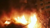 Двухэтажный барак сгорел в Благовещенске