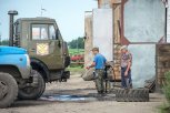 В Ивановке огонь повредил 25 тонн зерна крупного колхоза