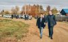 Губернатор Приамурья встретился с подтопленцами в Новокиевском Увале и посетил паромную переправу