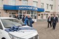 За рекорд: в Райчихинске лучшим угольщикам вручили автомобиль