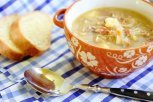 Капустный суп: с пшеном, сыром, мясом, горошком, цукини, кешью и грибами