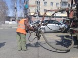 Ямочный ремонт дорог начали в Белогорске