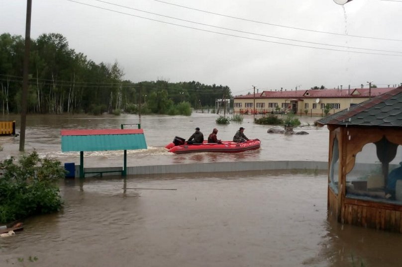 В Амурской области ввели режим ЧС из-за паводка