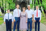 Многодетная семья из Ивановки победила во всероссийском конкурсе «Семья года»