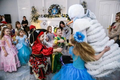 В резиденции Деда Мороза в Благовещенске детям покажут наноелку и ледяной фонтан
