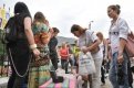 «Амурская правда» раздала на ярмарке сувениры и фирменные футболки.